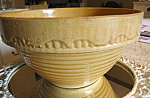 Yellow Ware Vintage Bowl