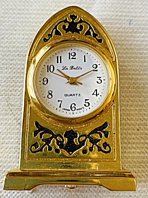 Vintage La Bella Miniature Steeple Clock