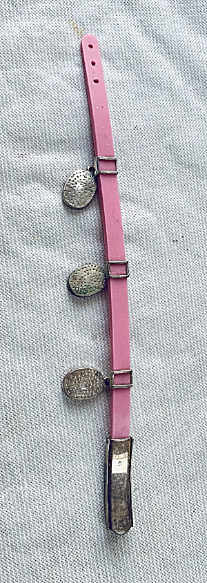 Pink Leatherjredjcharms Bracelet