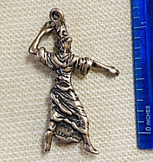 Sterling Silver Vintage Wizard Charm