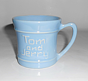 Pacific Pottery Hostess Ware Light Blue Tom & Jerry Mug
