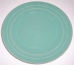 Pacific Pottery Hostess Ware 11&quot; Green Plate