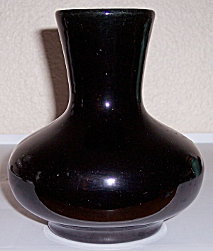 Pacific Pottery Black Hostess Ware Black Bottle