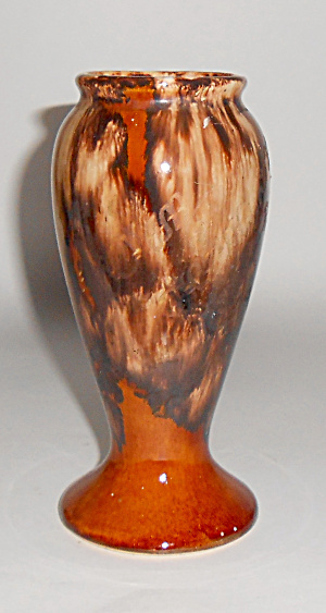 Brush Mccoy Pottery Brown Onyx #745 Vase