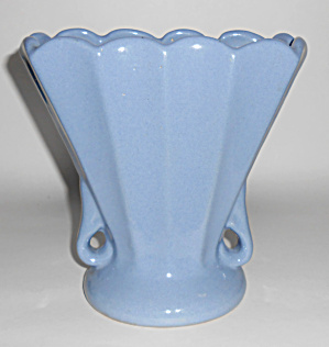 Zanesville Stoneware Pottery Delph #851 Handled Vase