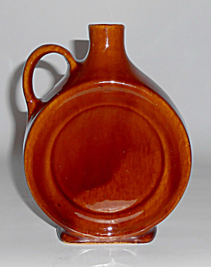 Brush Mccoy Art Pottery #099 Brown Jug/vase Mint