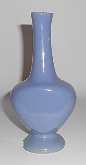Zanesville Stoneware Pottery Delph Perfume Bottle