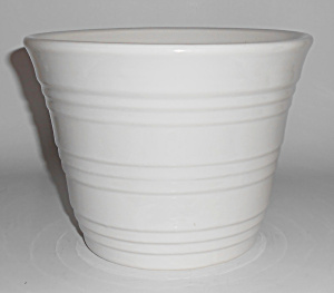 Pacific Pottery Gloss White #1571 Flower Garden Pot Min