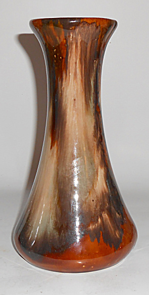Brush Mccoy Art Pottery Brown Onyx #064 Art Vase