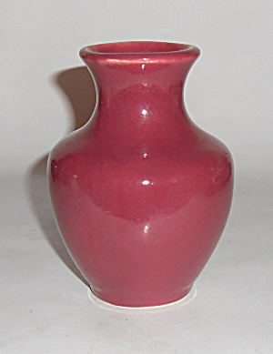 Camark Art Pottery Maroon #118 Vase