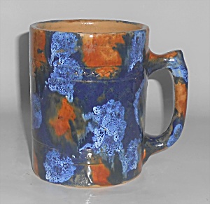 Pacific Pottery Early Drip Glaze Beer Mug