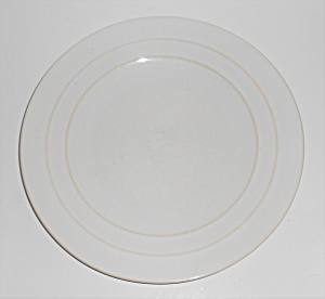 Pacific Pottery Hostess Ware Gloss White Service Plate