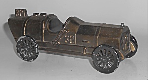 Vintage Copper/brass #32 Indy Race Car Bank