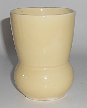 Vernon Kilns Pottery Early California Yellow Tumbler