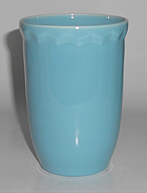 Vernon Kilns Pottery Coronado Turquoise Tumbler