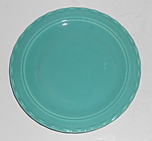 Vernon Kilns Pottery Coronado Green Bread Plate