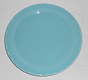 Vernon Kilns Pottery Coronado Turquoise Bread Plate