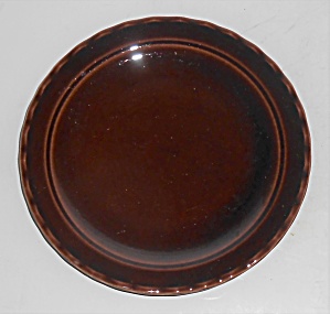 Vernon Kilns Pottery Coronado Brown Bread Plate