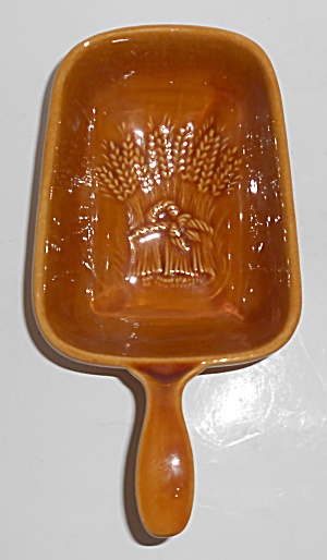 Franciscan Pottery Wheat Harvest Brown Scoop
