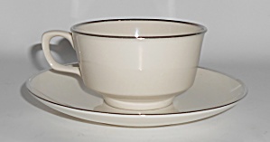 Franciscan Pottery Fine China 7000 Line Platinum Cup &