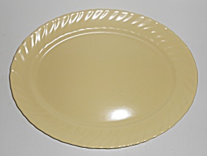 Franciscan Pottery Coronado Satin Yellow 13'' Platter