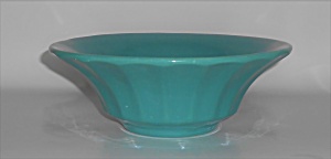 Bauer Pottery Hi-fire Jade #209 Flower Bowl