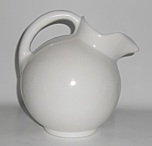Pacific Pottery Hostess Ware White #420 Ball Pitcher