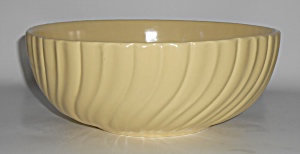 Franciscan Pottery Coronado Satin Yellow Salad Bowl