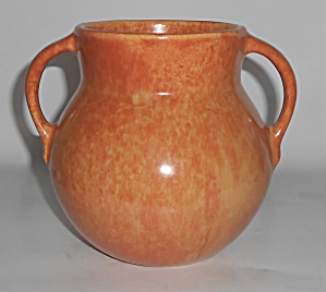 Roseville Pottery Tourmaline #a-517 8'' Twin Handle Vas