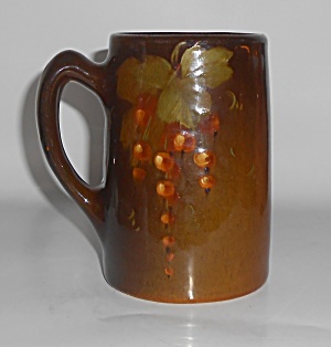 Owens Art Pottery Utopian Grape Decorated Mug