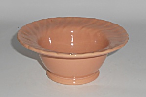 Franciscan Pottery Coronado Gloss Coral Sherbet Bowl