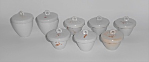 Vintage Coors Pottery Porcelain 16 Pc Laboratory Crucib