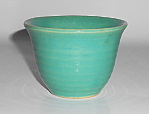 Vintage Bauer Pottery Ring Ware Jade Custard Cup