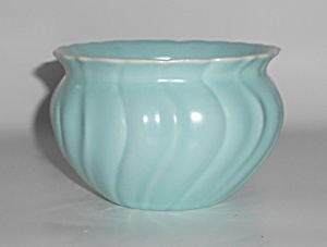 Franciscan Pottery Coronado Art Ware #150 Satin Aqua Va