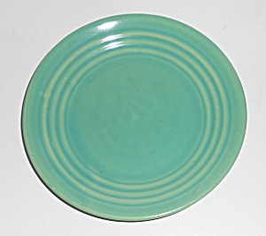Bauer Pottery Ring Ware 3rd Period Jade Bread Plate