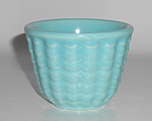 Franciscan Pottery Cocinero Glacial Blue Custard Cup