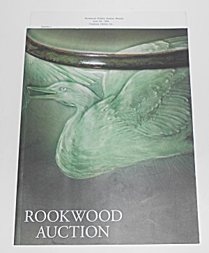 Treadway Gallery Rookwood Pottery Auction June 5, 1999