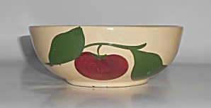 Vintage Watt Pottery #74 Apple Cereal Bowl