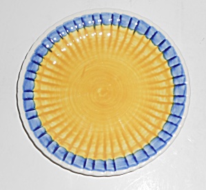 Vintage Stangl Pottery Blue Bell Bread Plate