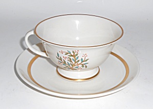 Franciscan Pottery Fine China Fremont Cup & Saucer Set