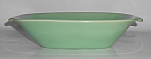 Vintage Bauer Pottery La Linda Gloss Green Vegetable Bo