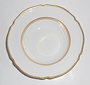 Castleton Fine China Gold Royal Rimmed Soup Bowl