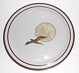 Noritake China Stoneware Moon Flight Dinner Plate