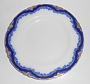 Vintage J & G Meakin China Flow Blue #5030 Dinner Plate