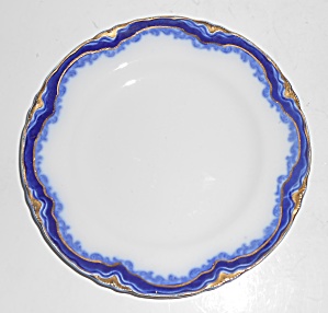 Vintage J & G Meakin China Flow Blue #5030 Bread Plate