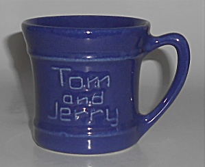 Pacific Pottery Hostess Ware Cobalt Tom & Jerry Mug