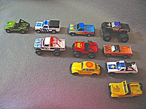 Lot #3 - 10 Diecast, Hot Wheels Style Toy Vehicles