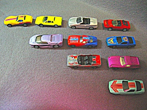 Lot #4 - 10 Diecast, Hot Wheels Style Toy Vehicles