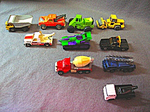 Lot #17 - 10 Diecast, Hot Wheels Style Toy Vehicles
