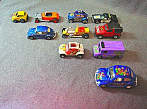Lot #19 - 10 Diecast, Hot Wheels Style Toy Vehicles